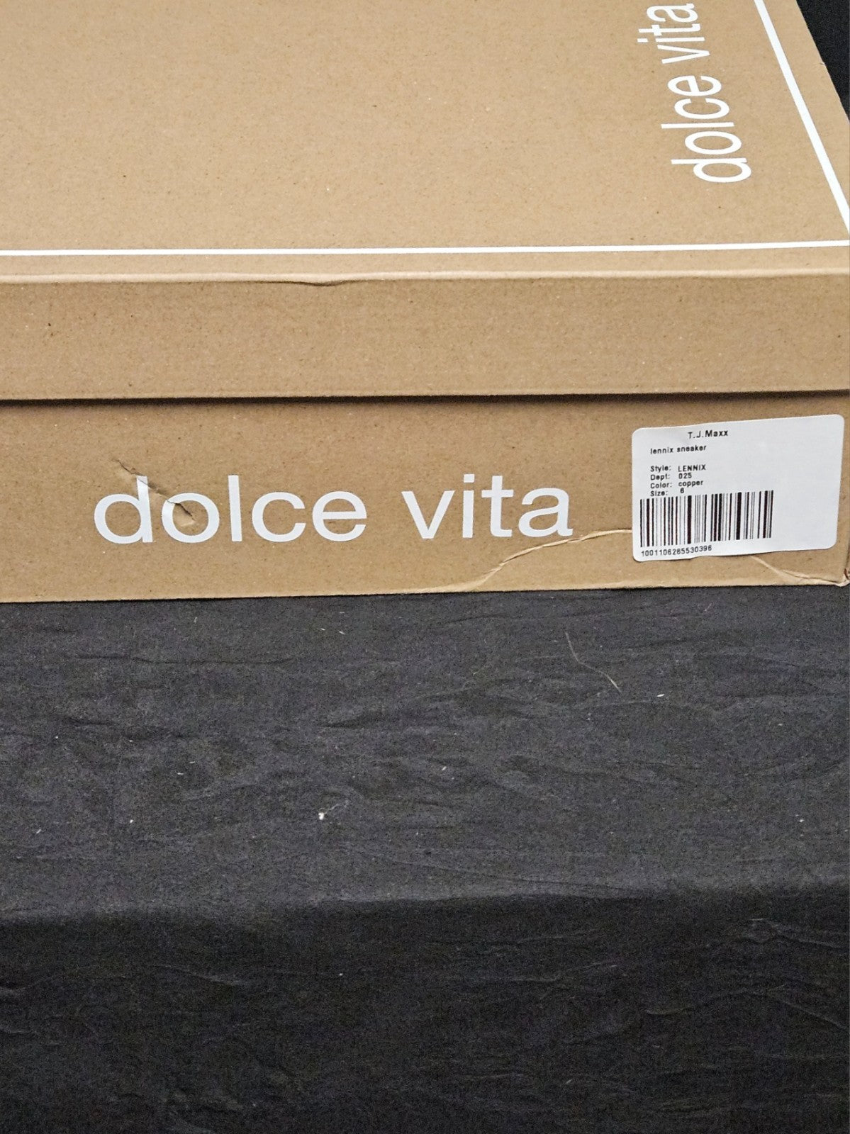 WOMEN'S DOLCE VITA SIZE 6 LENNIX COPPER SNEAKERS NIB