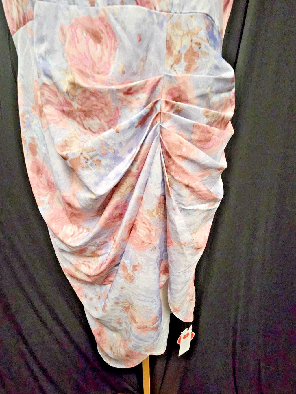 CIDER ROUCHED FLORAL COCKTAIL/FORMAL DRESS SIZE XL NWT