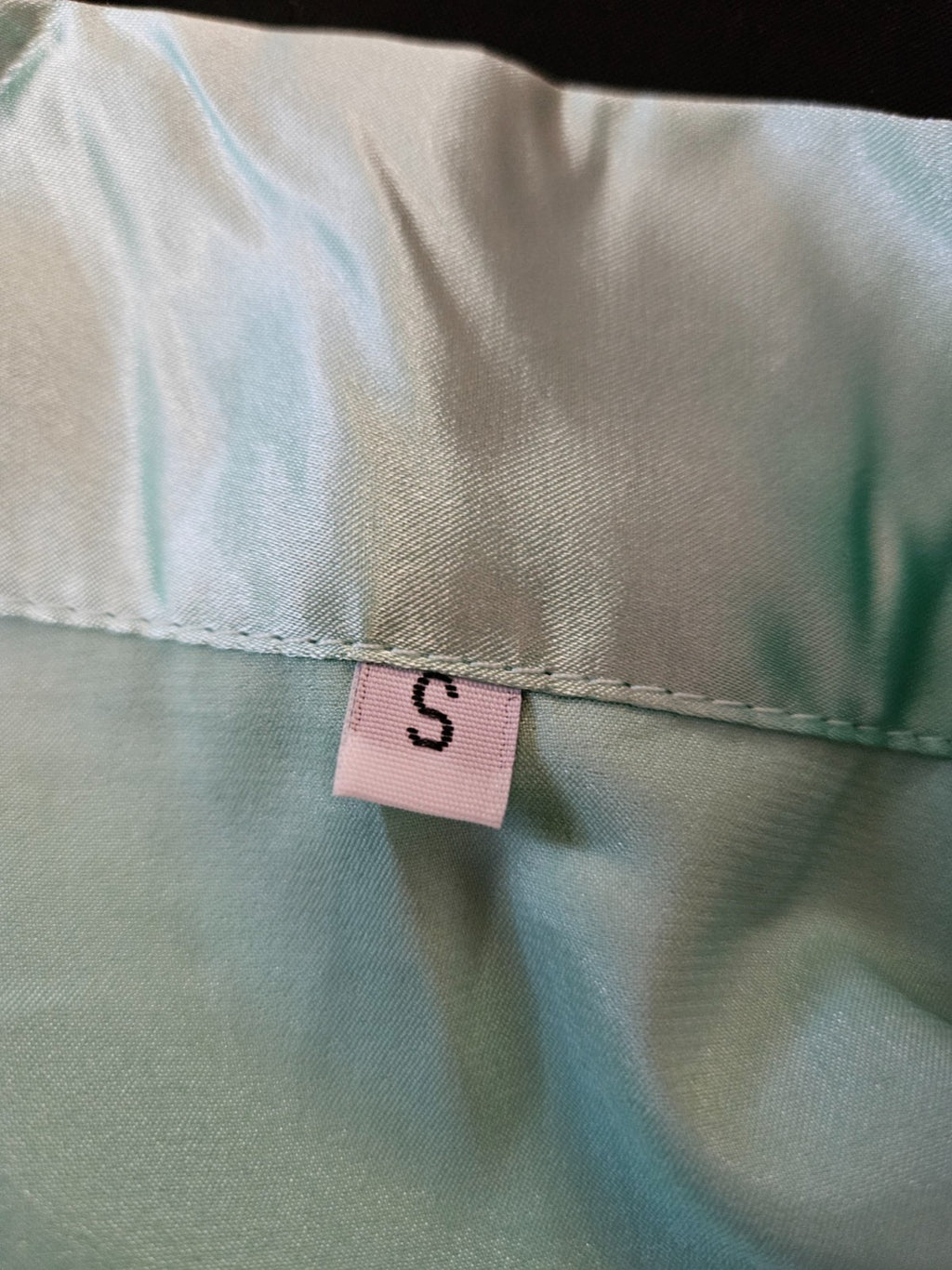 THE BUND AQUAMARINE SATIN/RHINESTONE SZ S BRIDESMAID ROBE & BRIDE TRIBE CUP NWT