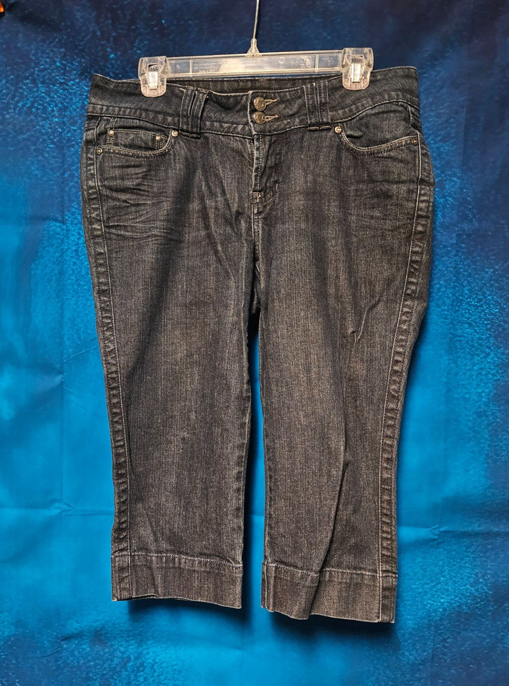 WOMEN'S A.N.A. DARK DENIM CROP JEANS SIZE 10 PETITE