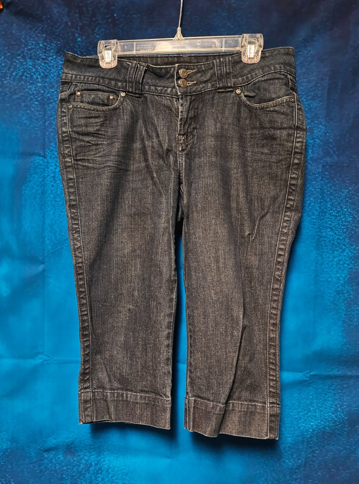 WOMEN'S A.N.A. DARK DENIM CROP JEANS SIZE 10 PETITE