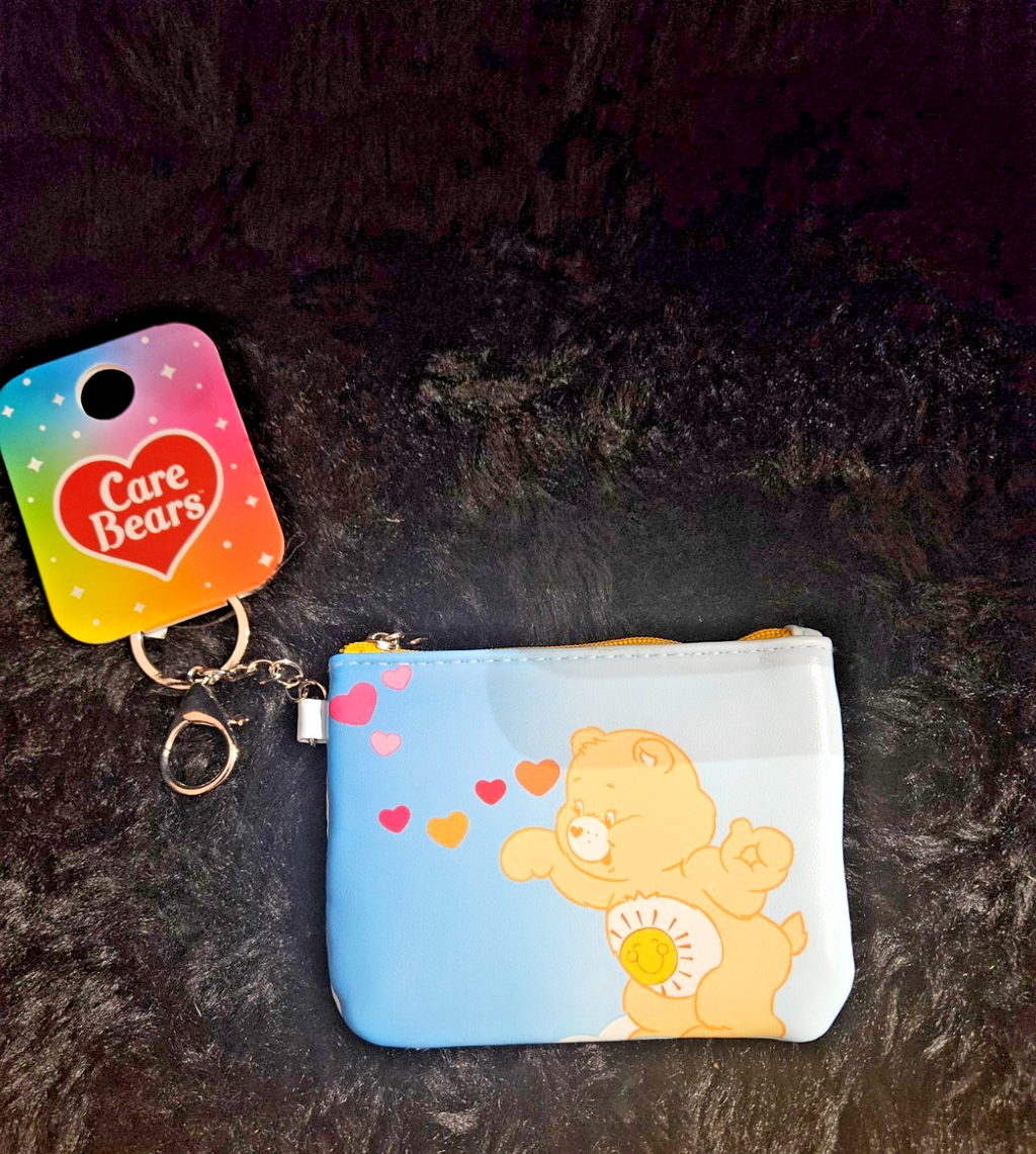 CAREBEARS KEYCHAIN/COIN PURSE NEW WITH TAGS