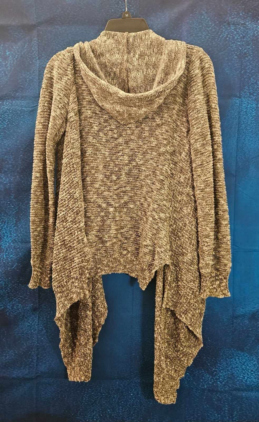 WOMEN'S LARGE PINK ROSE CARDIGAN SIZE LARGE MULTI-GREEN