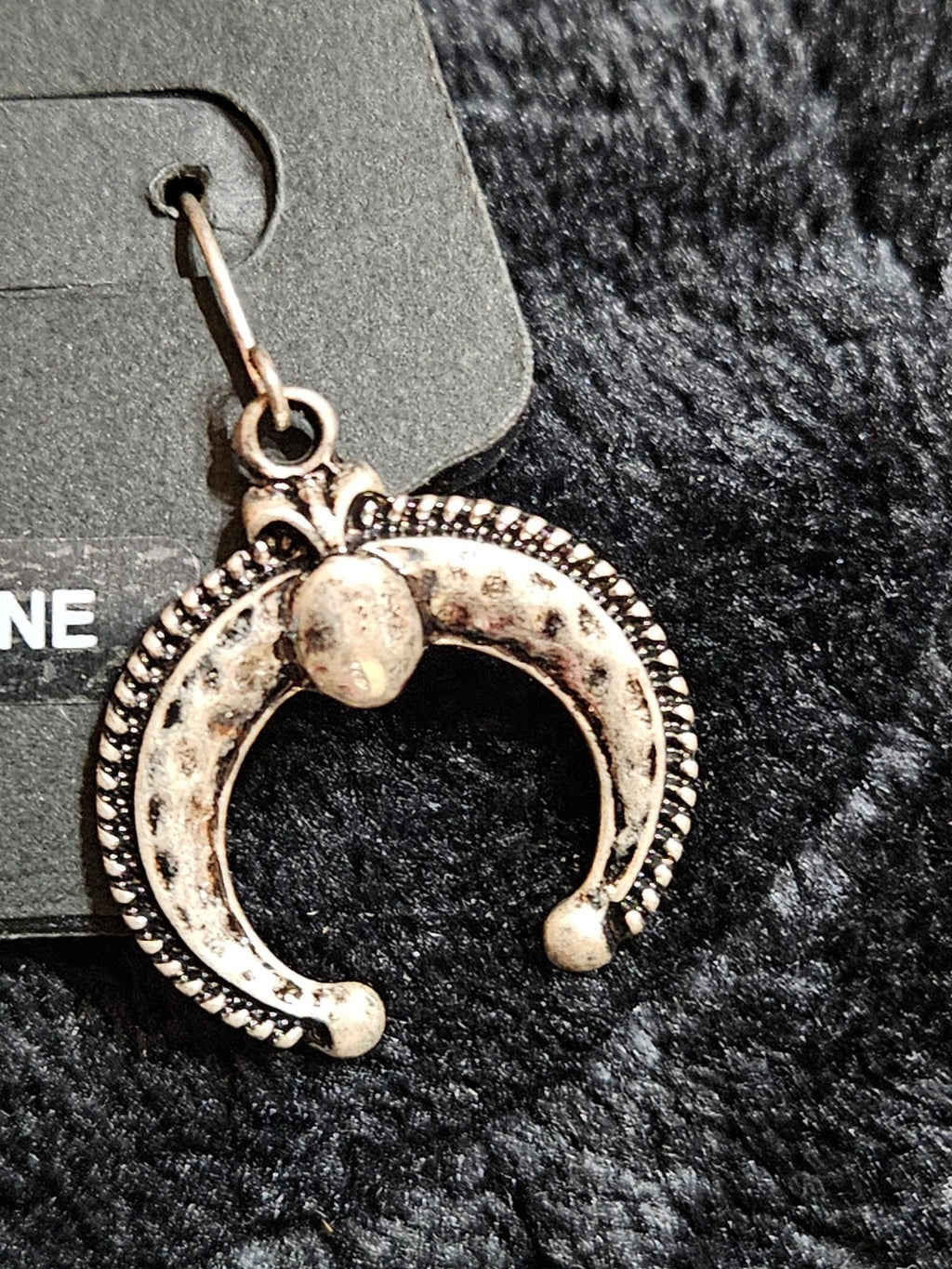 STERLING SILVER DOUBLE HORN SHYANNE DANGLE EARRINGS