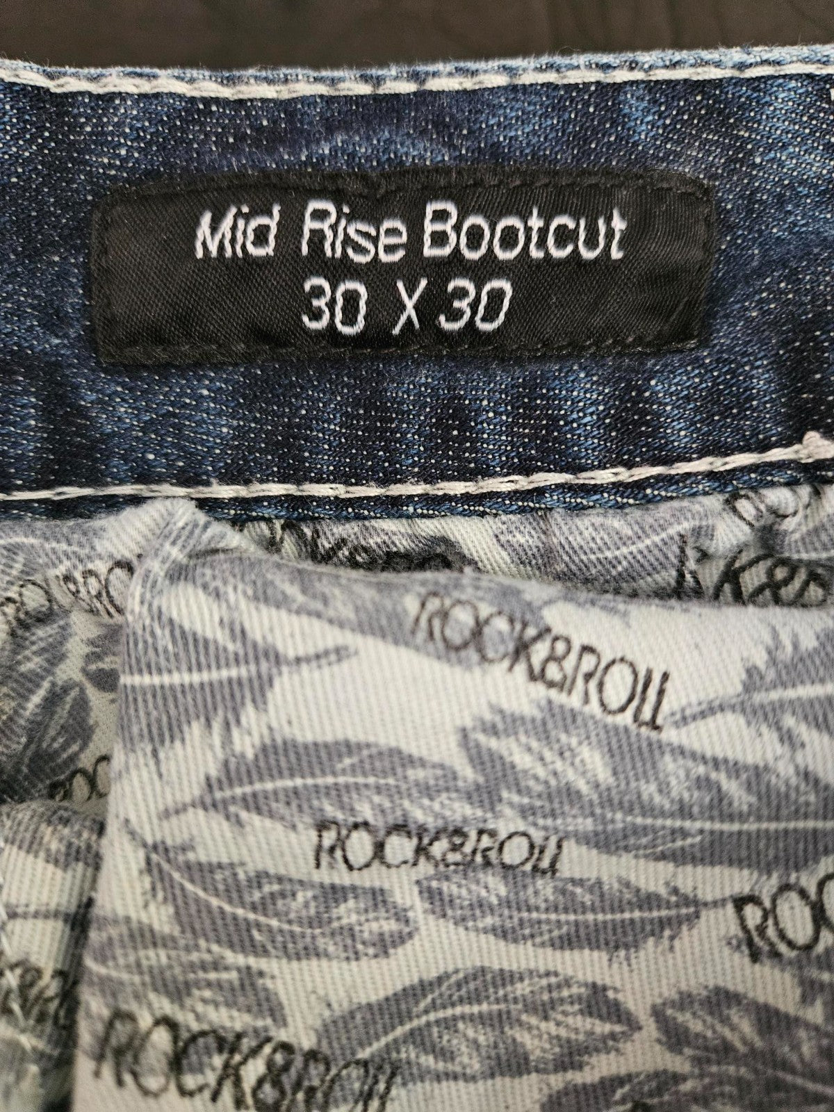 Women's Rock & Roll Cowgirl Bootcut Jeans size 30 x 30