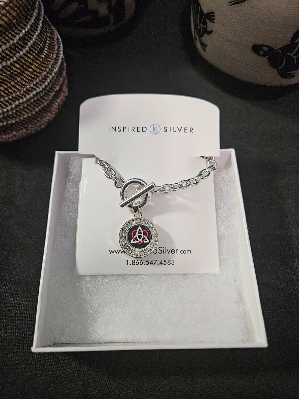 INSPIRED SILVER CELTIC THEMED NECKLACE STERLING SILVER