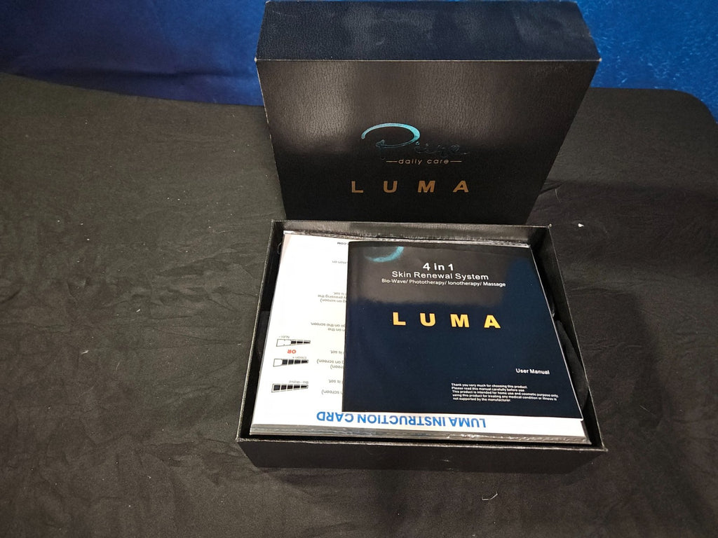 LUMA PURE DAILY CARE 4 IN 1 LED SKIN THERAPY WAND NEW IN BOX
