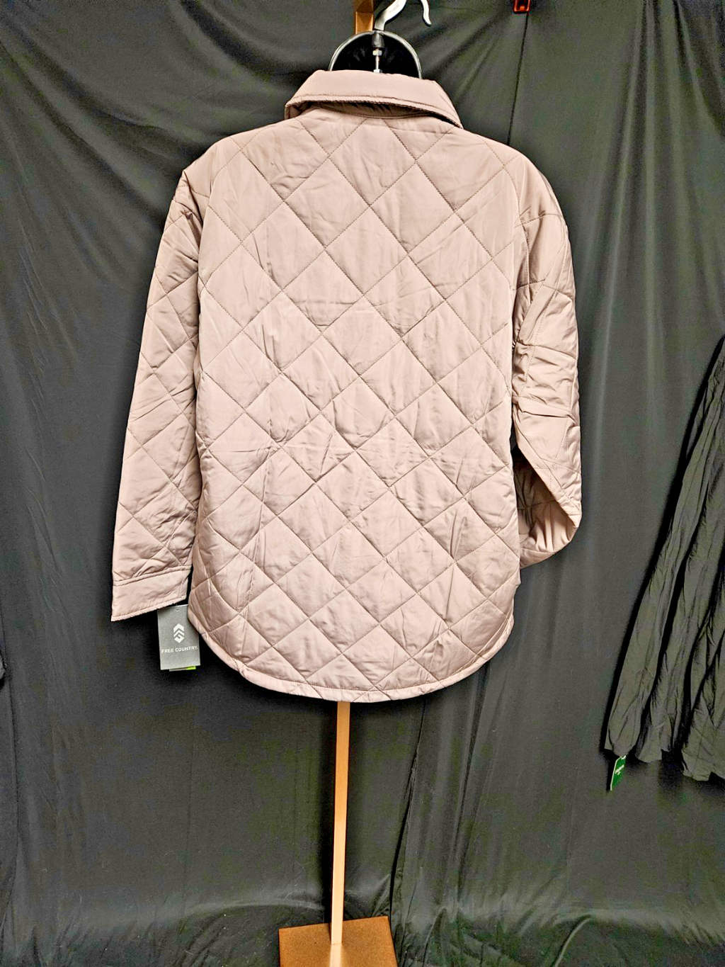 FREE COUNTRY WOMEN'S SIZE M TAUPE CHILL TRAILBLAZER QUILTED SHACKET NWT