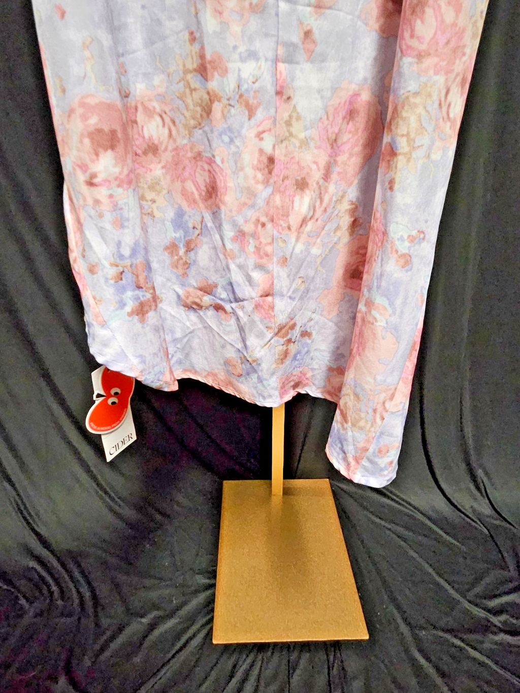 CIDER ROUCHED FLORAL COCKTAIL/FORMAL DRESS SIZE XL NWT