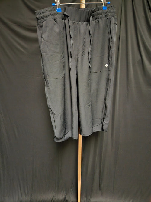 BALEAF WOMEN'S LARGE CROPPED BLACK ATHLETIC PANT NWT