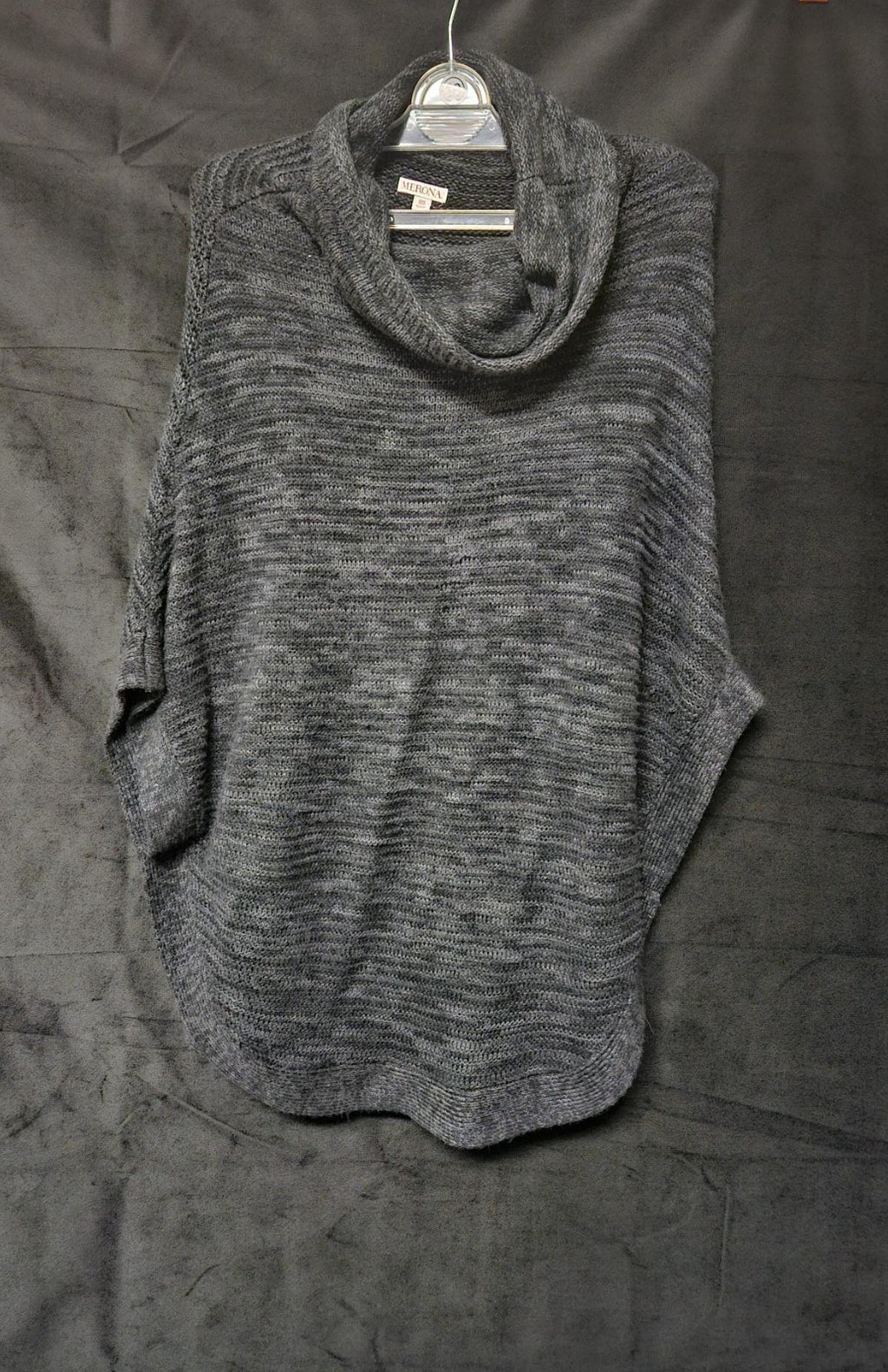 Women's Size XS Merona Poncho Grey (fits like Medium)