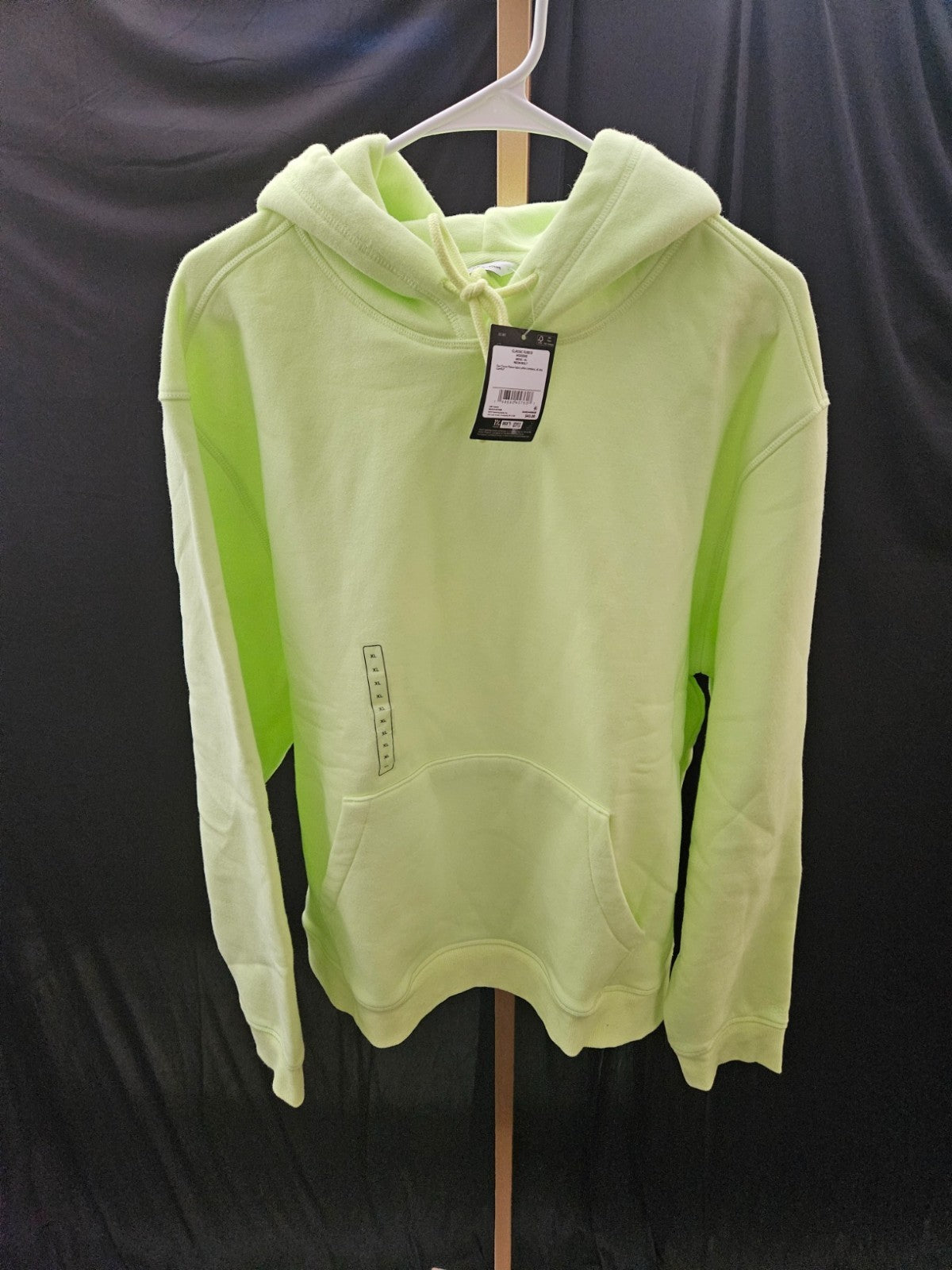 MEN'S DSG SZ XL ACTIVE FLEECE HOODIE NEON BOLT NWT