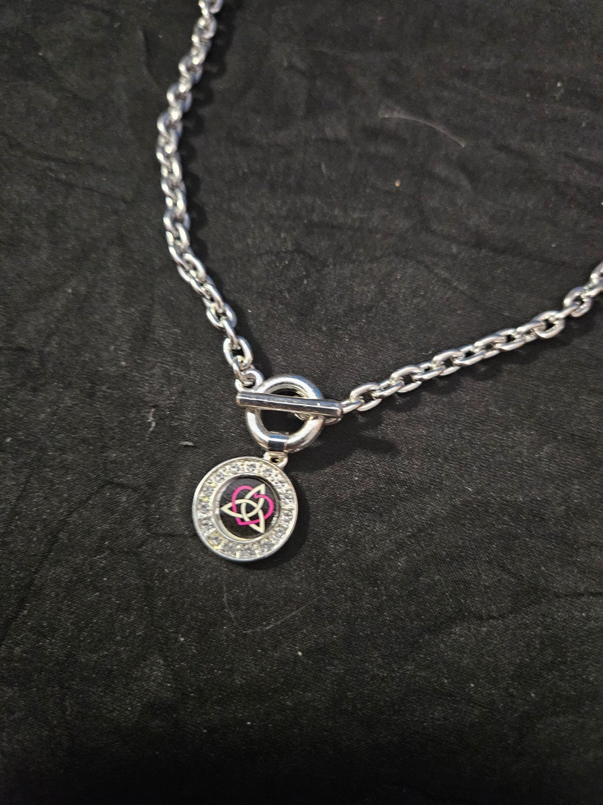 INSPIRED SILVER CELTIC THEMED NECKLACE STERLING SILVER