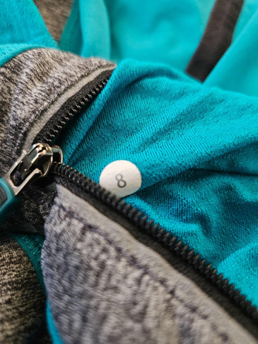 LULULEMON Hoodie Run For Your Life Pullover Oasis Deep Teal Active Women's 8