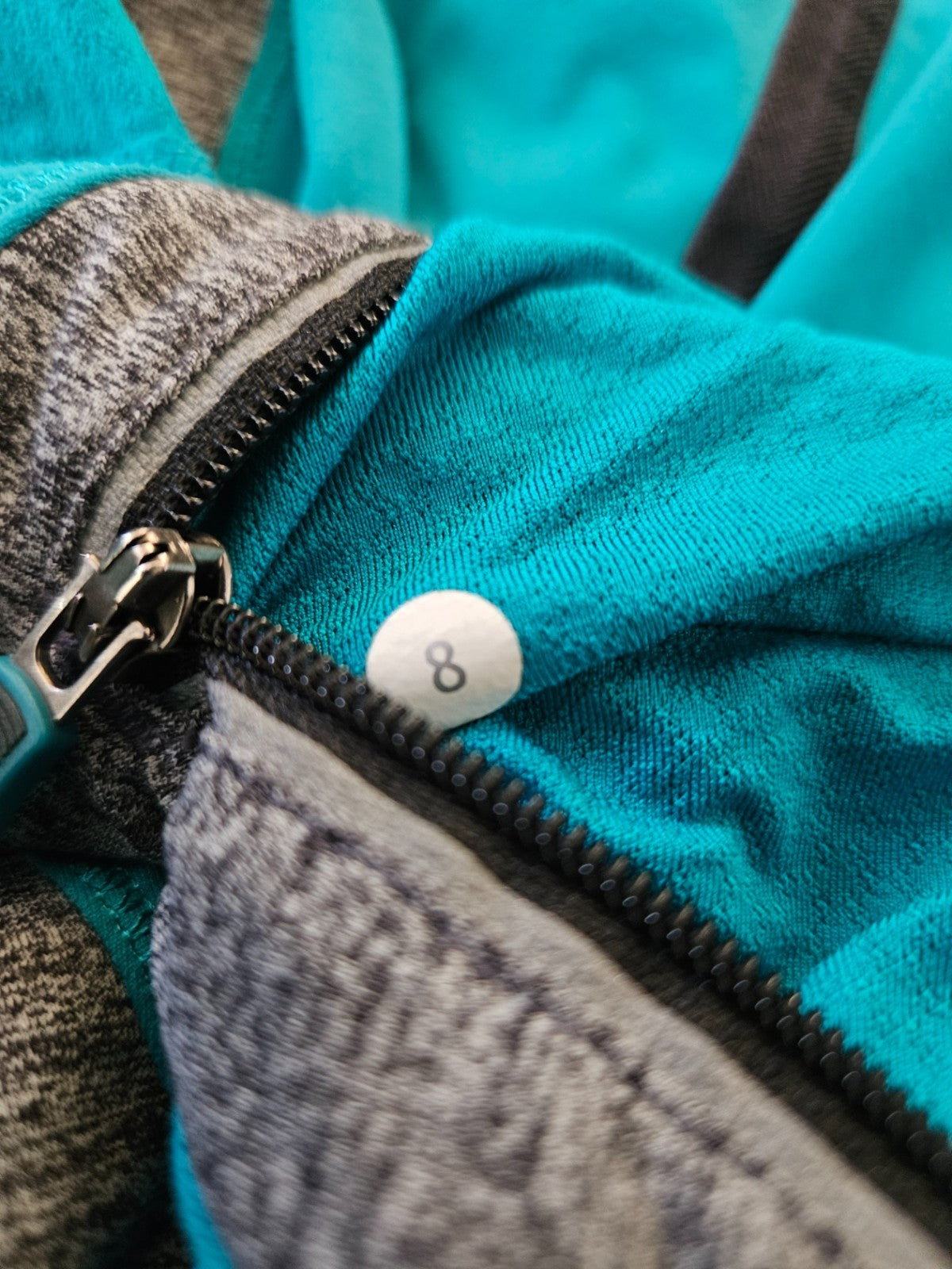 LULULEMON Hoodie Run For Your Life Pullover Oasis Deep Teal Active Women's 8
