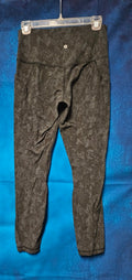 LULULEMON ALIGN HIGH RISE ANKLE PANT HIDEAWAY CAMO DEEP COAL MULTI SIZE 8
