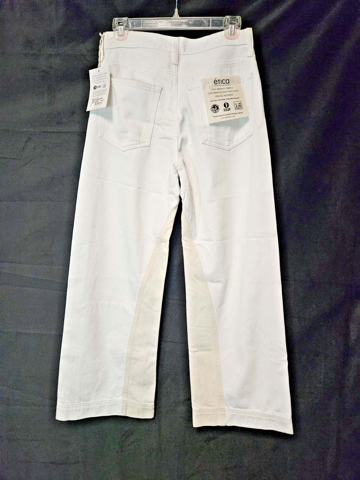 Women's ETICA Jeans Natural (beige) Size 27 x 30 DEVON Baggy style