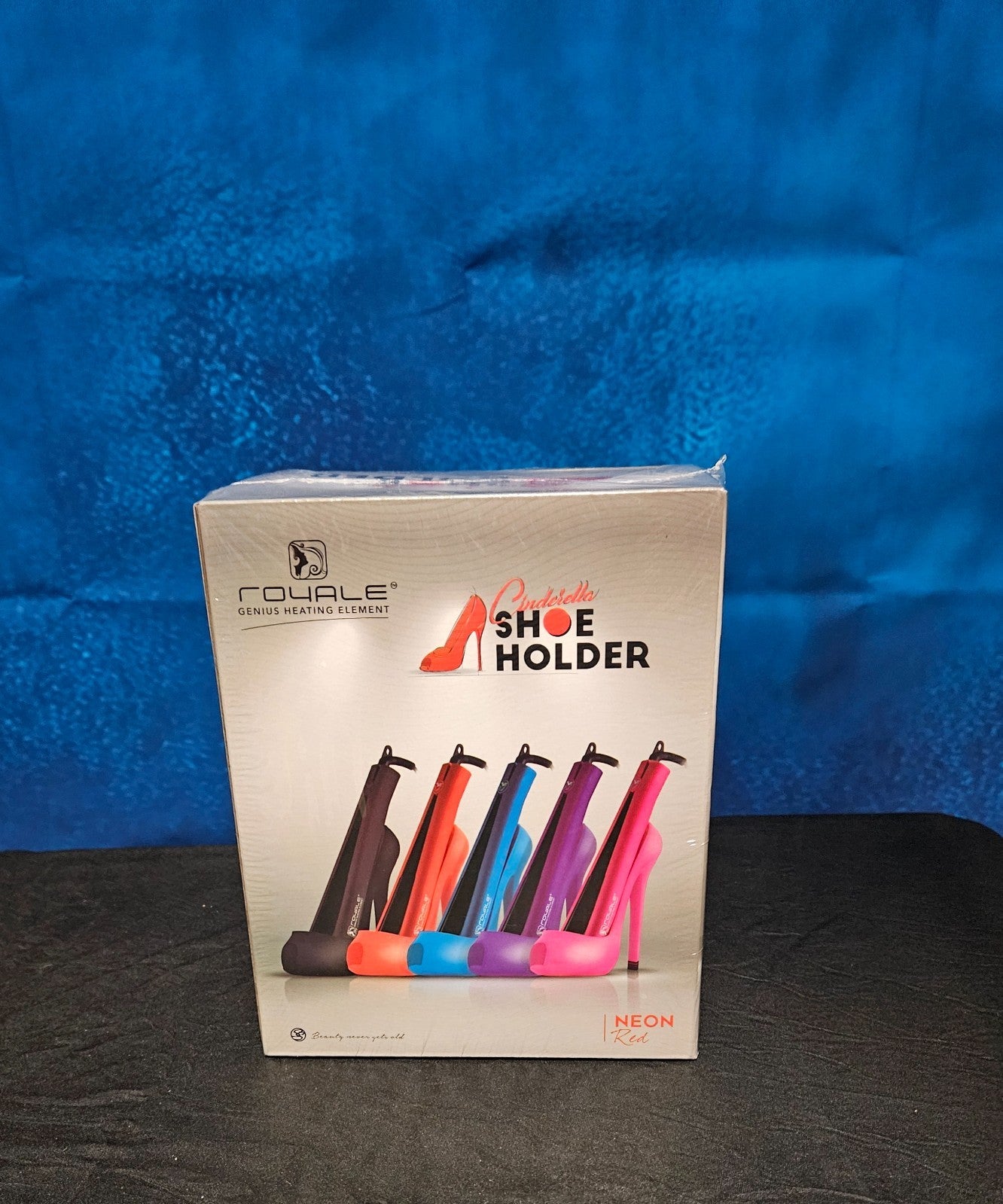 Royale Cinderella Shoe Holder Curling Iron Flat Iron RED NEW IN BOX