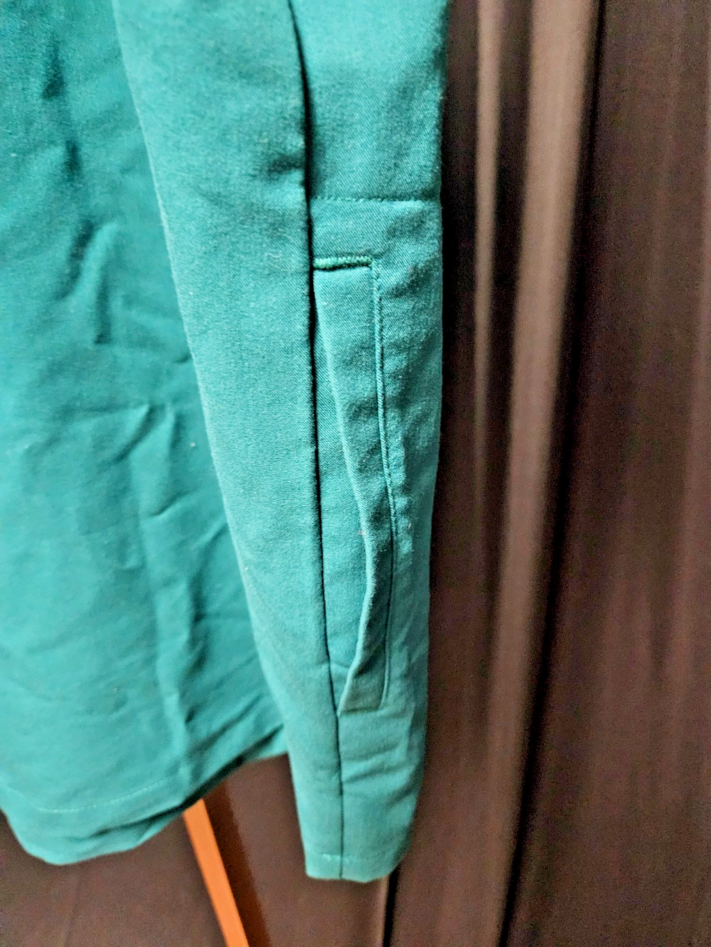TEAL GREEN XXL UNISEX FIGS SCRUB TOP V NECK