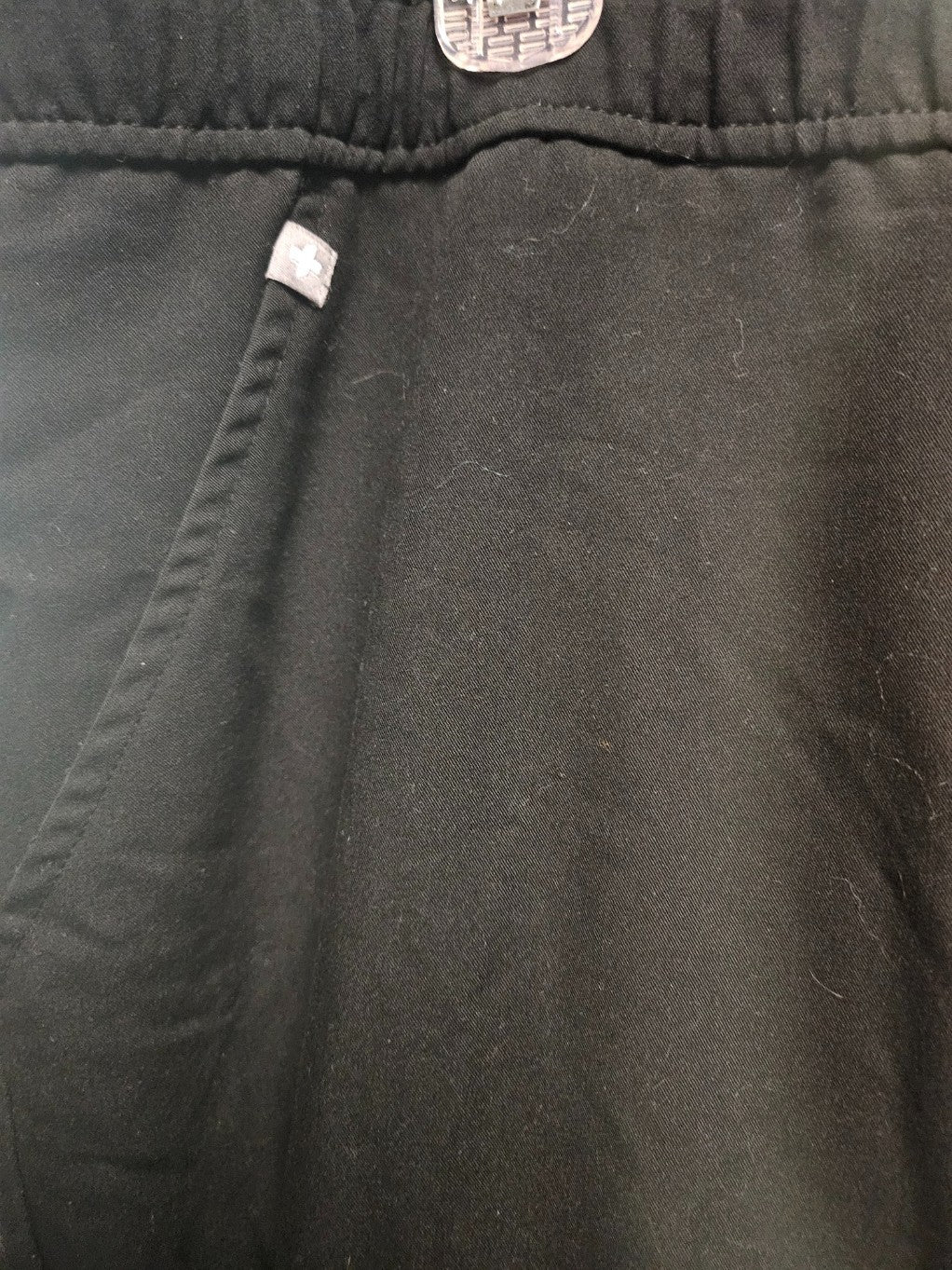 UNISEX FIGS XXL BLACK SCRUB JOGGERS